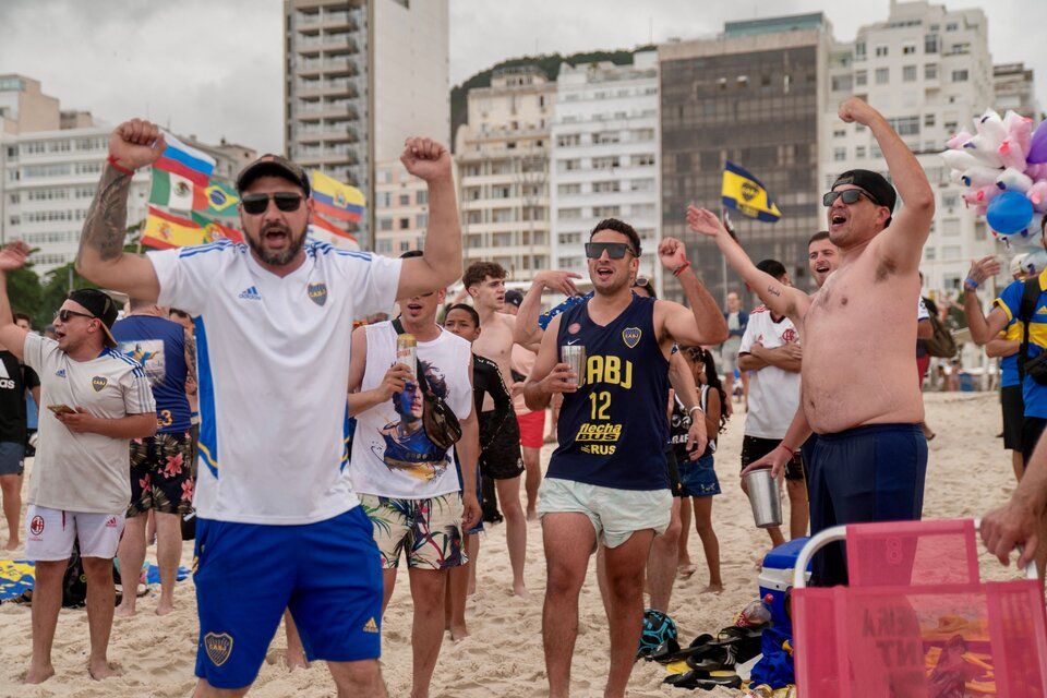 Los hinchas de Boca fueron agredidos en Brasil