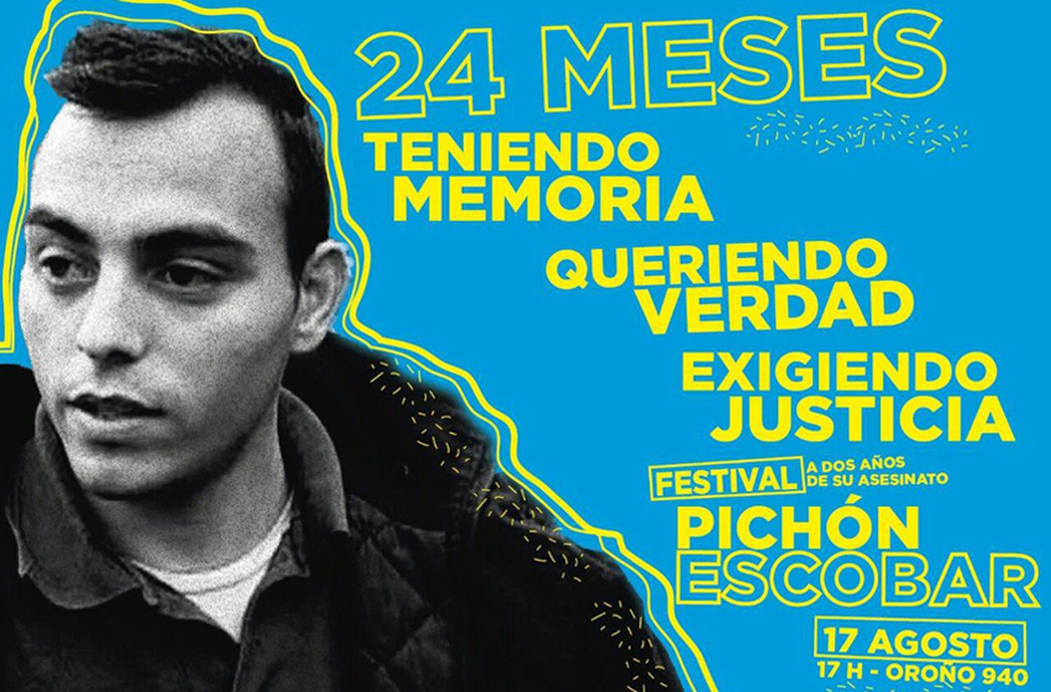 Festival a dos años de la muerte de «Pichón» Escobar