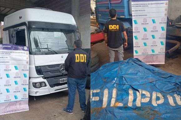 Desbaratan una banda de piratas del asfalto que operaba en el corredor norte de la ruta 9