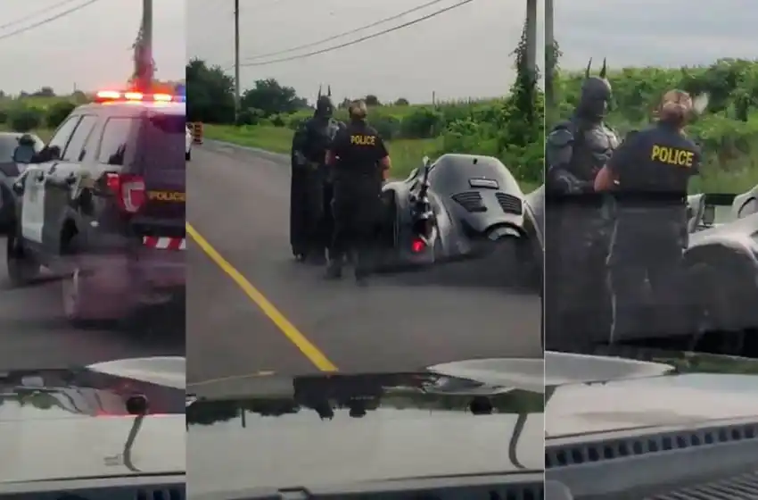 La policía canadiense detuvo a Batman y el video se volvió viral
