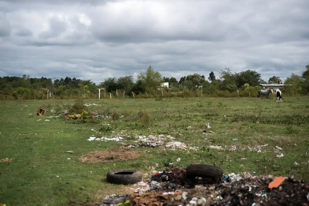 Así luce actualmente el terreno en el que fue muerto Iván Pérez