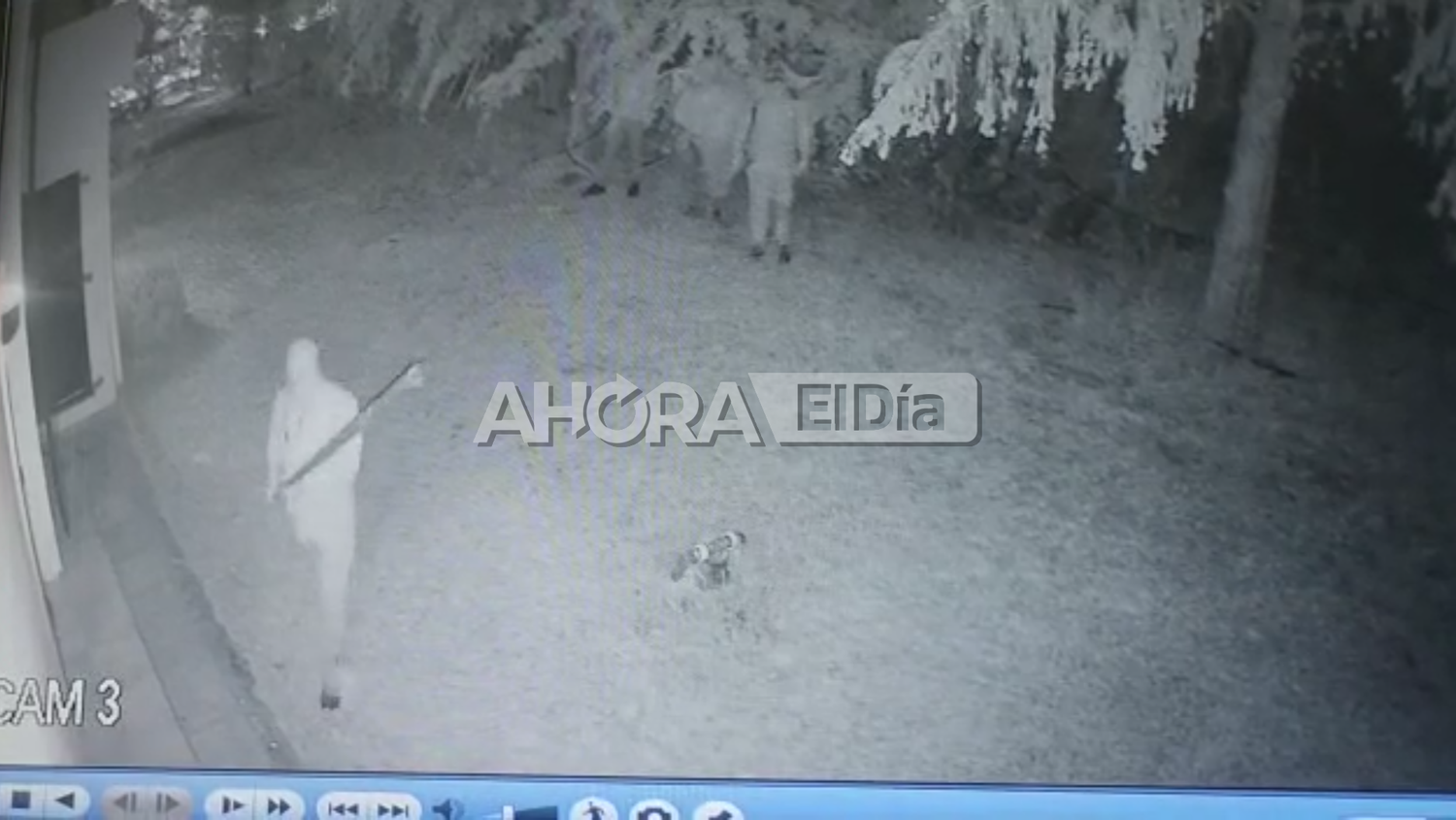 Impactante video: así entraba la banda de los encapuchados a una vivienda de Gualeguaychú