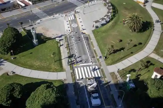 En torno a la Plaza España, crean la primera “zona calma” en Mar del Plata