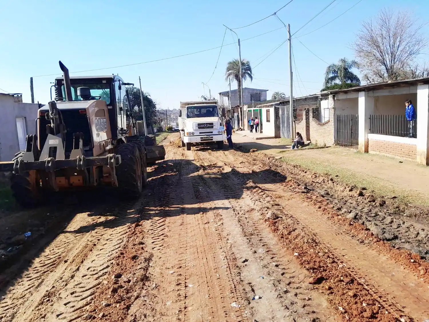 Programa de arreglo y bacheo de calles