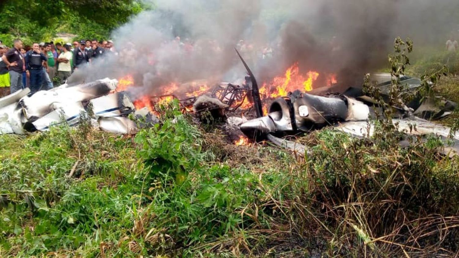 Dos personas fallecidas deja accidente aéreo en Yaritagua (+Video)