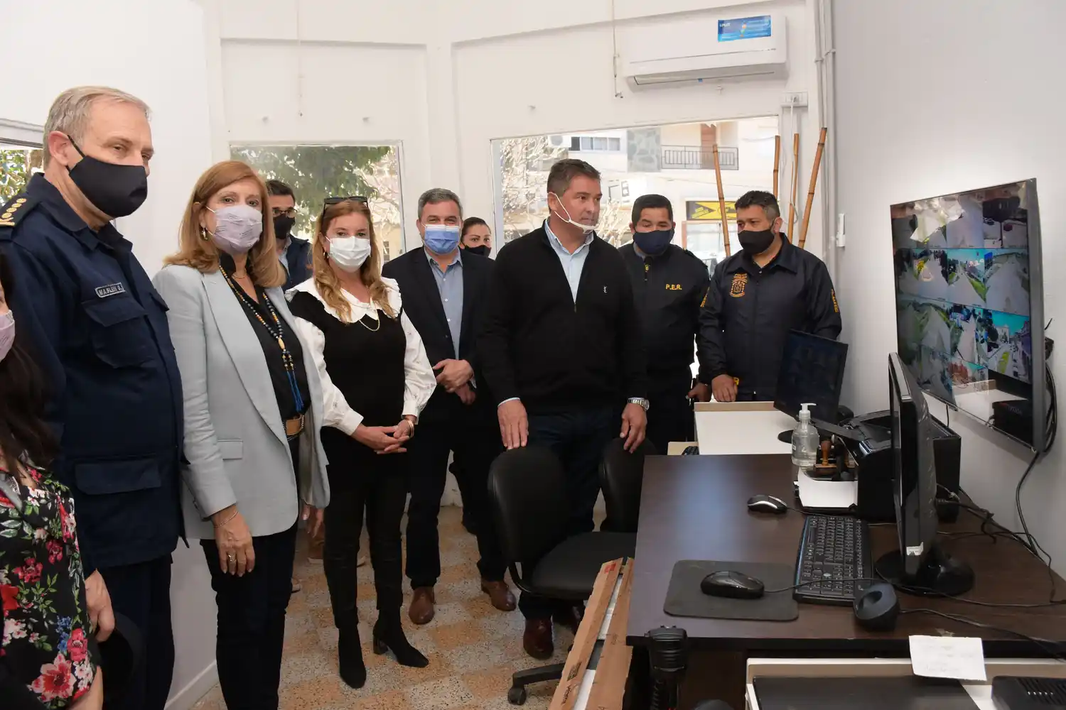 Se inauguró el Centro de Monitoreo de Diamante