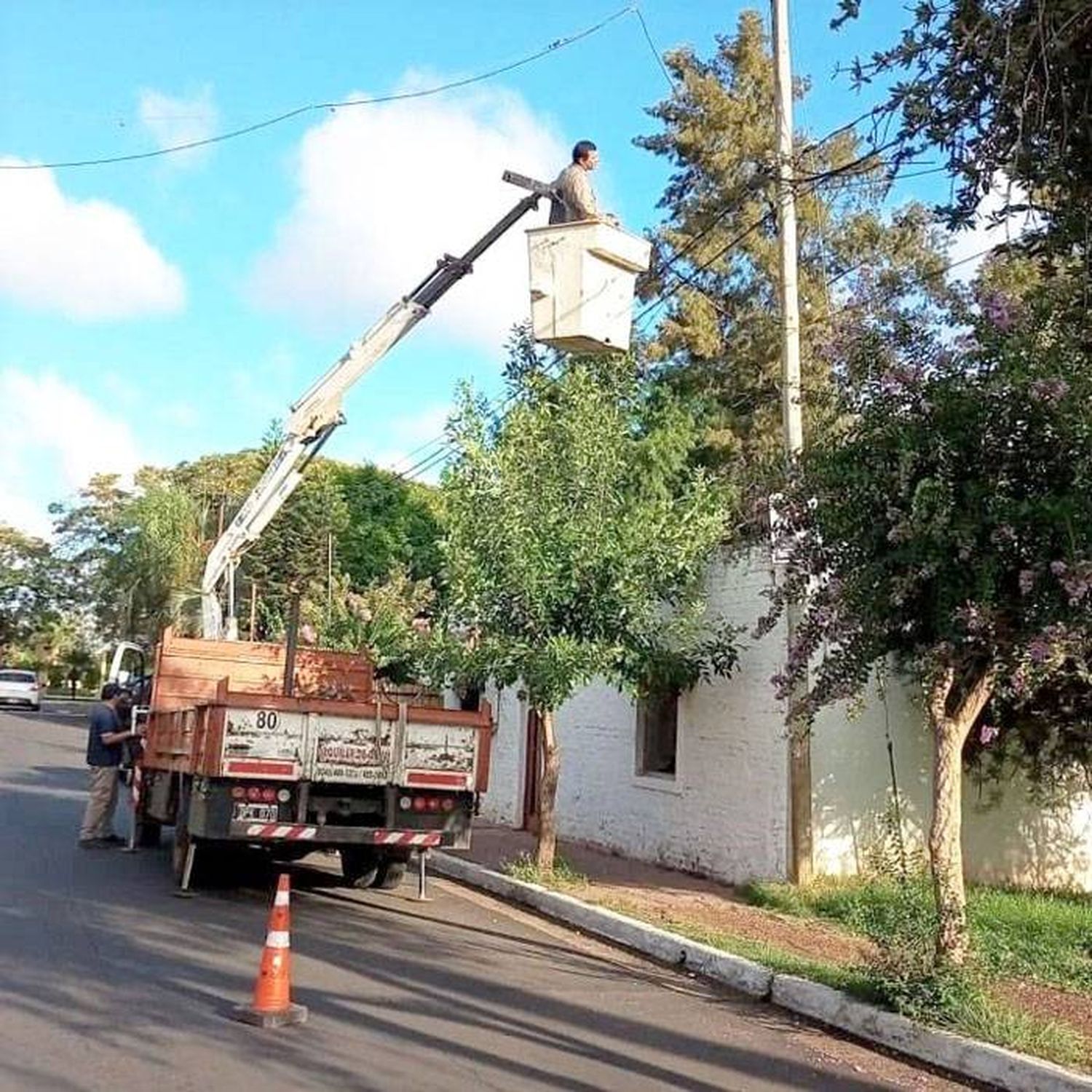 Mejoras y mantenimiento del  alumbrado público en toda la ciudad