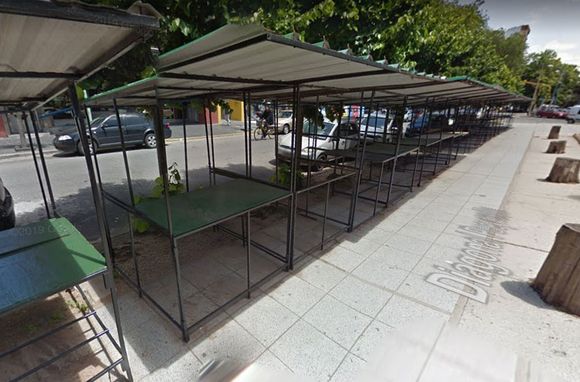 Diagonal Pueyrredon: denuncian desidia en el sector feriante