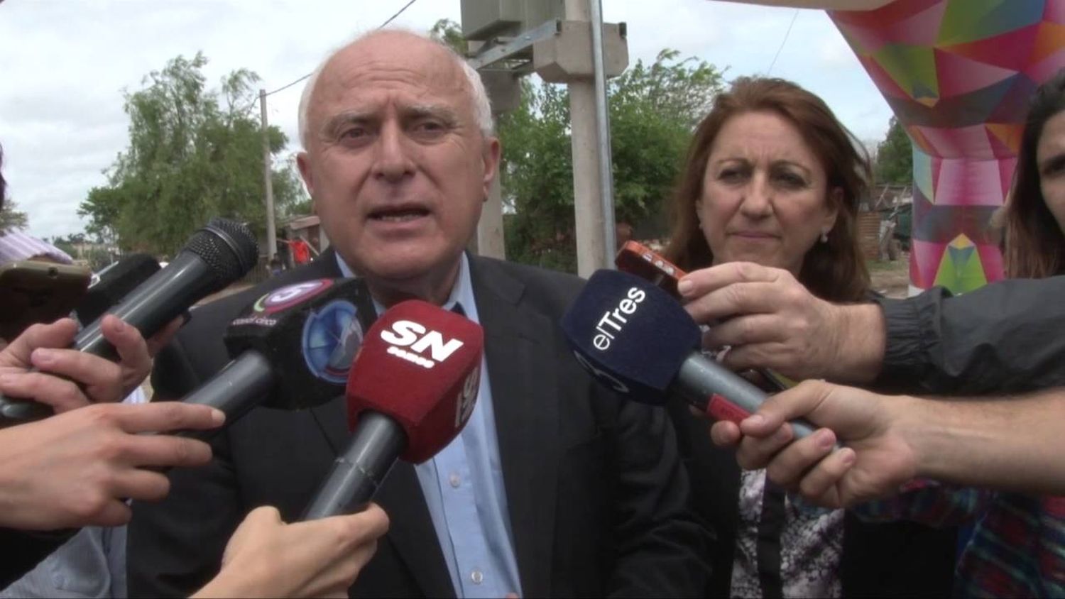 Fein y Lifschitz recorrieron obras en barrio Polledo