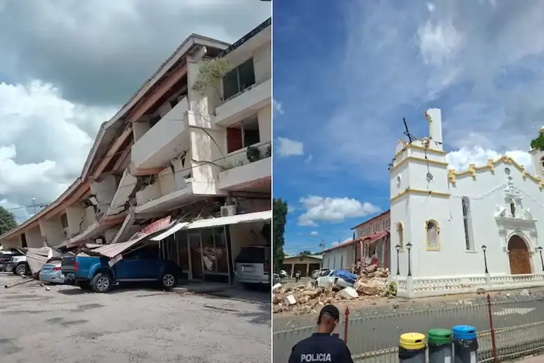 Un fuerte terremoto de magnitud 7,7 sacude Panamá, desatando una alerta de tsunami