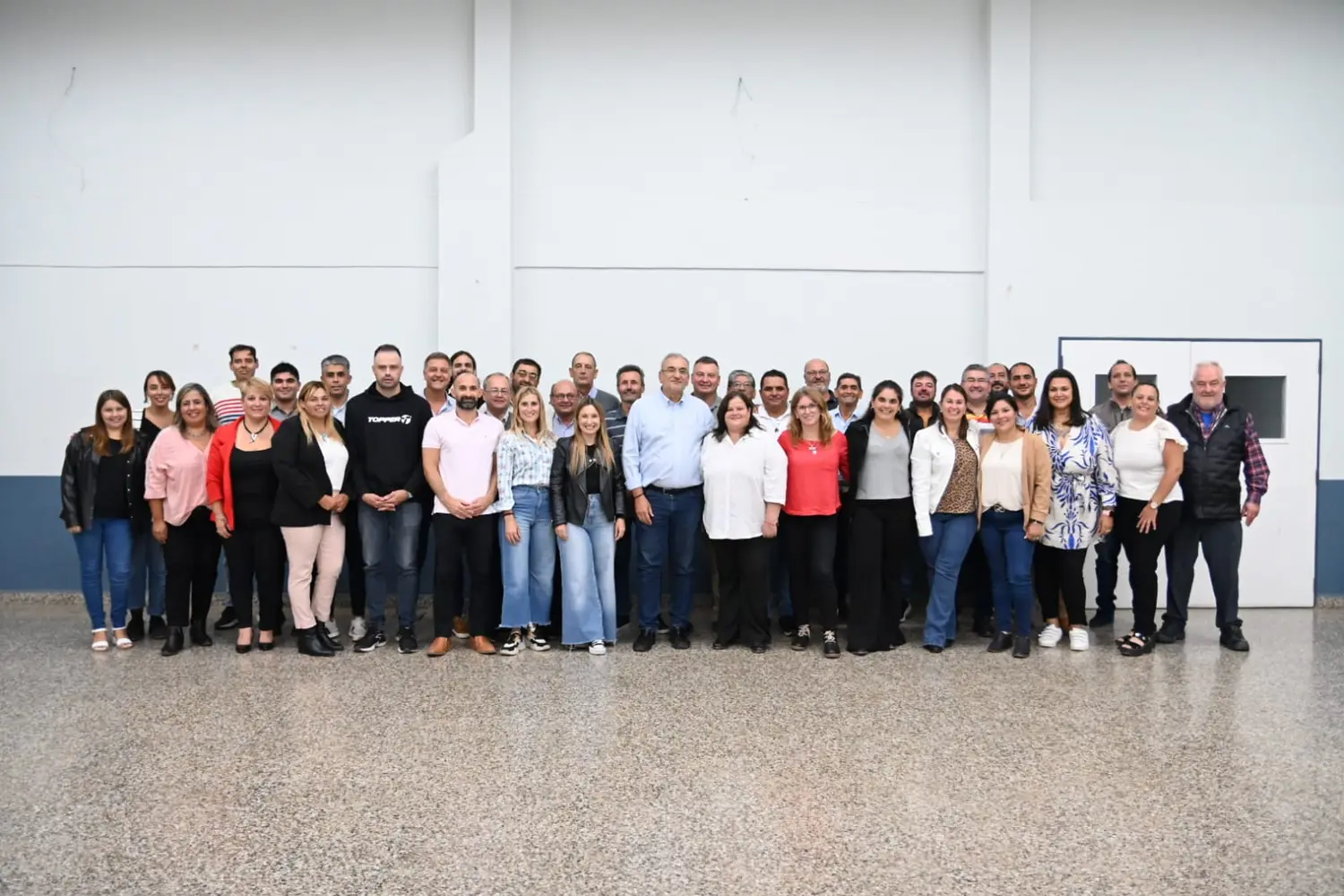 Calvo reunió a todos los candidatos de Unión por el departamento Castellanos