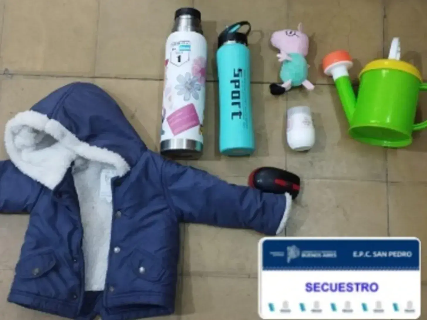 Los elementos fueron secuestrados.