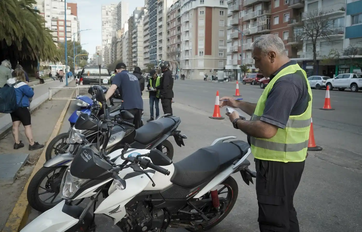 Son 310 las motos secuestradas en octubre.