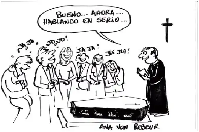 Contando cuentos en el velorio