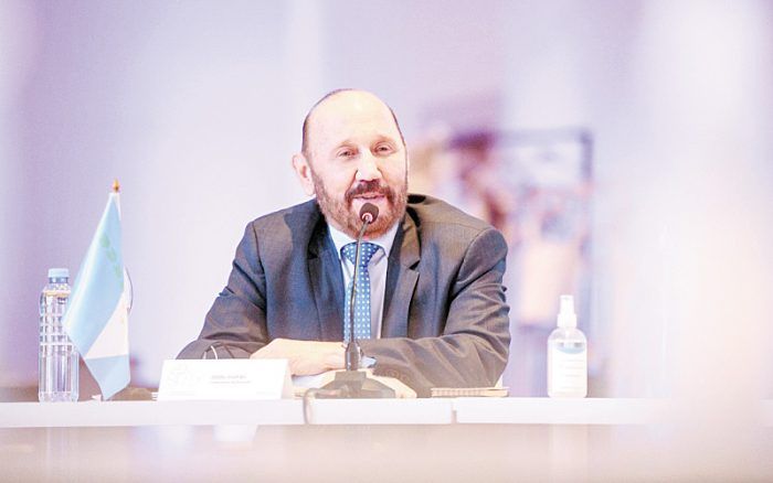 Insfrán participó en la presentación del Reporte 
de economía y desarrollo 2021 de la CAF