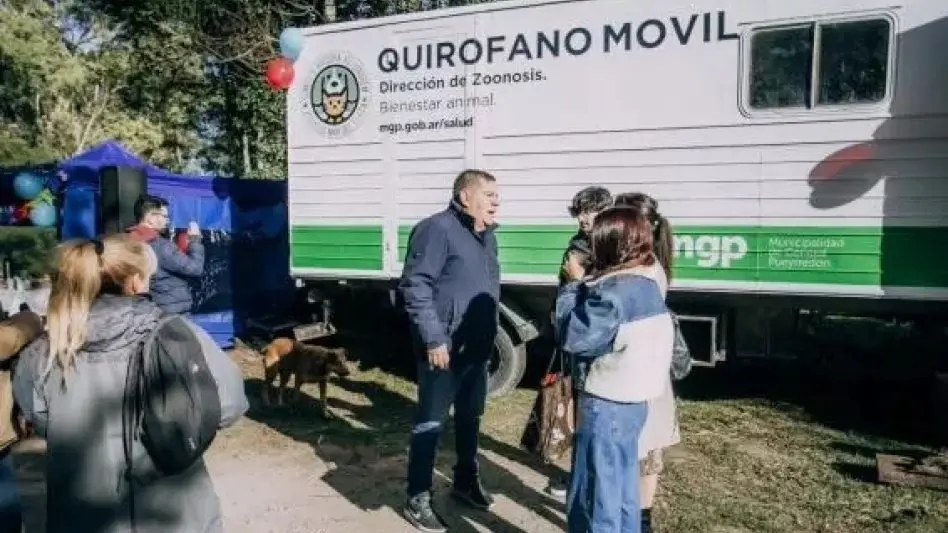 Se puso en marcha el nuevo quirófano móvil para mascotas
