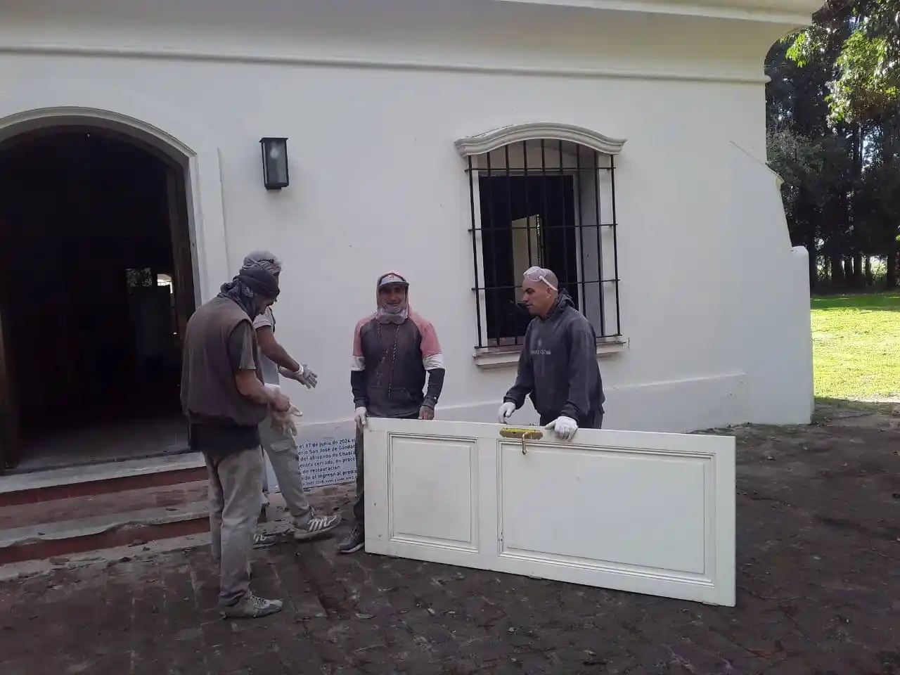 Continúan los avances en el Monasterio San José de Gándara