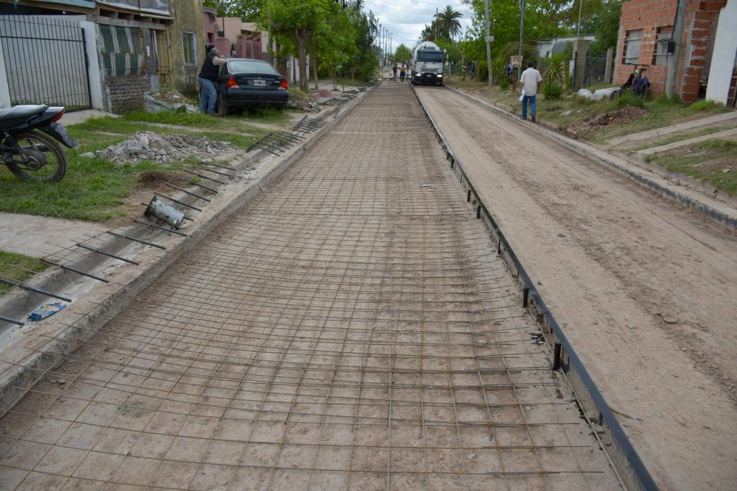 Pavimentación de calle continuación Cnel. Hereñú