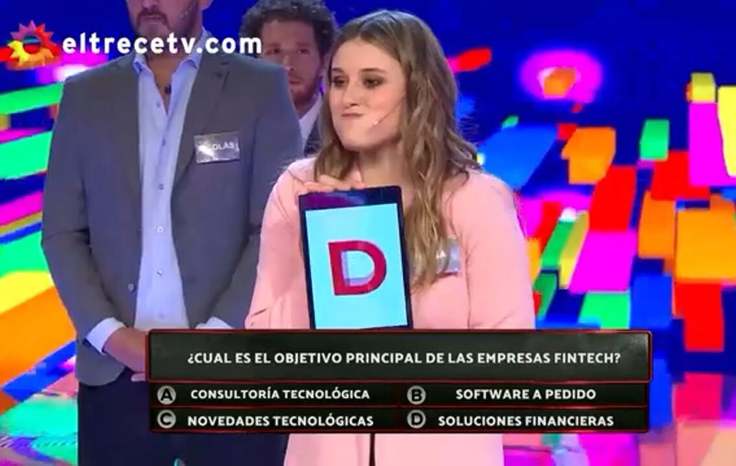Brisa Ercoli volvió a Los 8 escalones pero no pudo llevarse el otro millón