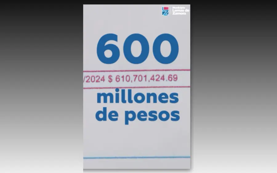 La factura que llegó a Lomas