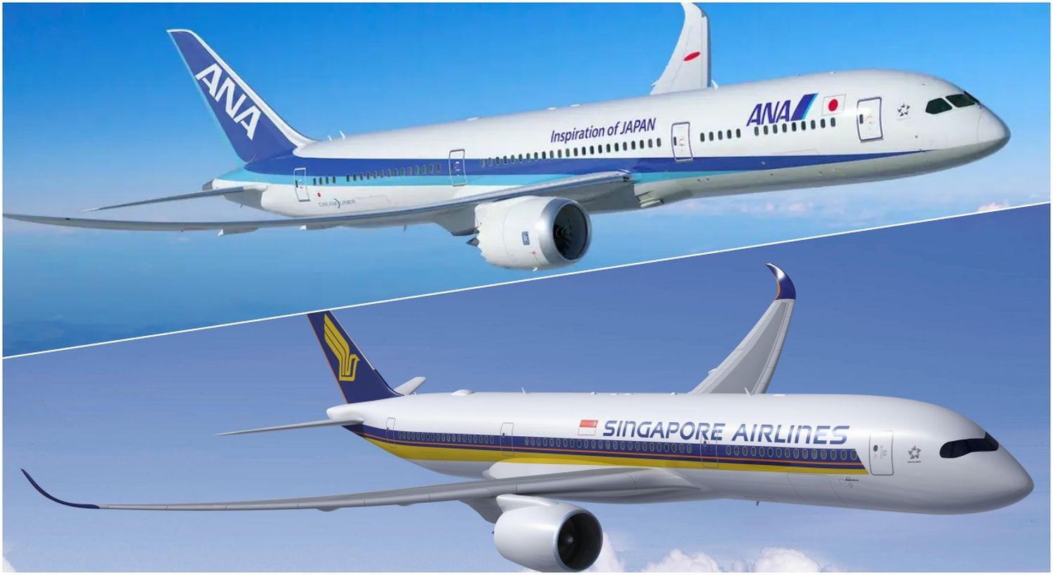 All Nippon Airways y Singapore Airlines firman acuerdo para establecer un joint venture