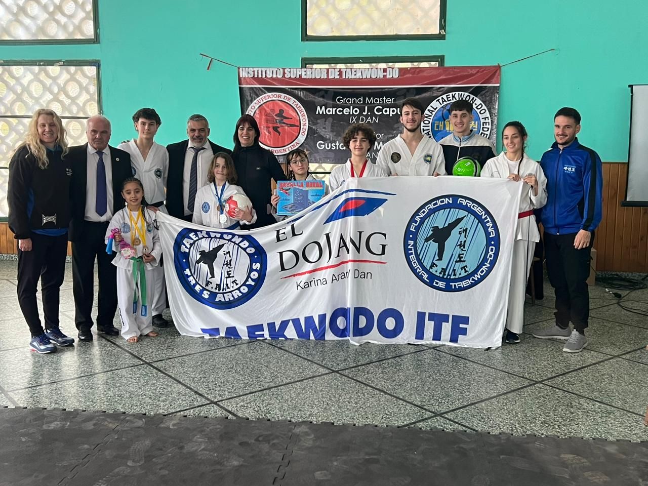 Taekwondo: buen desempeño de los alumnos de Karina Arana en Bahía Blanca