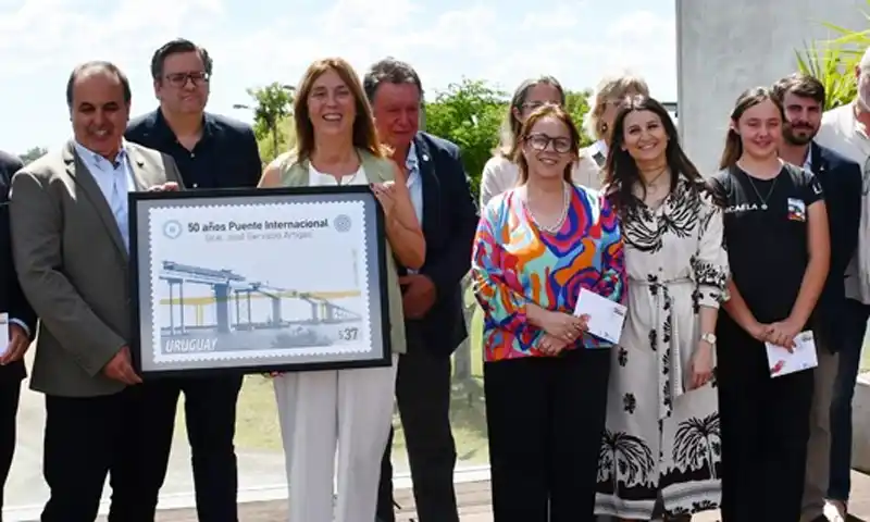 Conmemoración del cincuentenario del Puente Internacional Paysandú-Colón