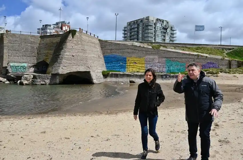 Raverta impulsa una obra de mejora en el conducto pluvial de Constitución