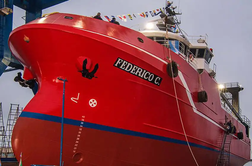 El mensaje del “Federico C”