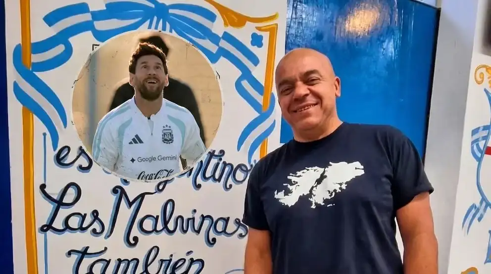 Un ex combatiente de Malvinas cantará el himno en la despedida de Messi con la bandera del Mundial