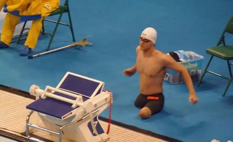 Río 2016: El marplatense De Andrade ganó un diploma en natación