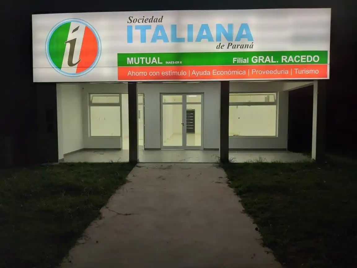 Amplían horarios en la sede Racedo de la Sociedad Italiana