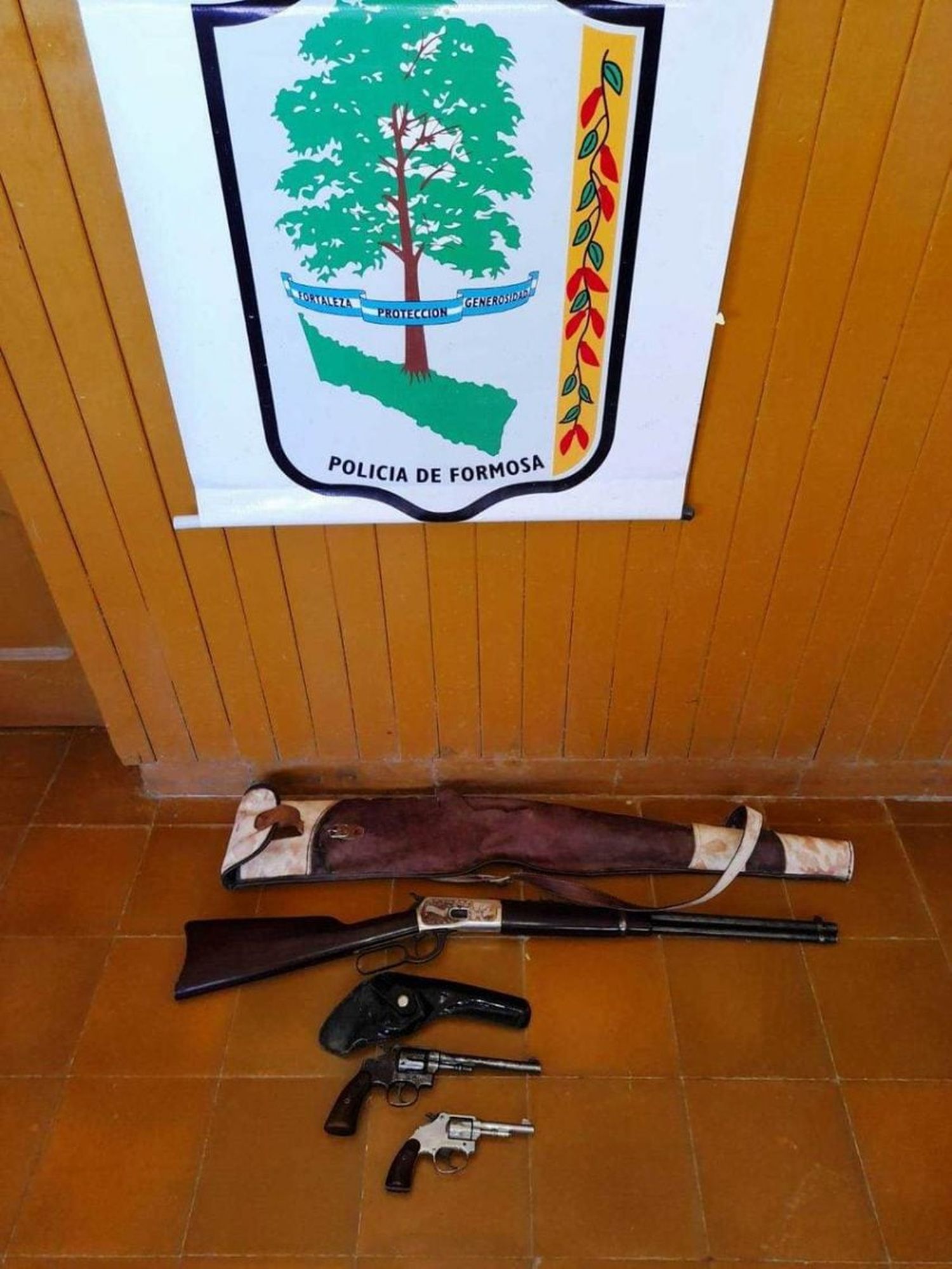 Amenazó con arma de fuego, fue detenido y le secuestraron tres armas de distintos calibres