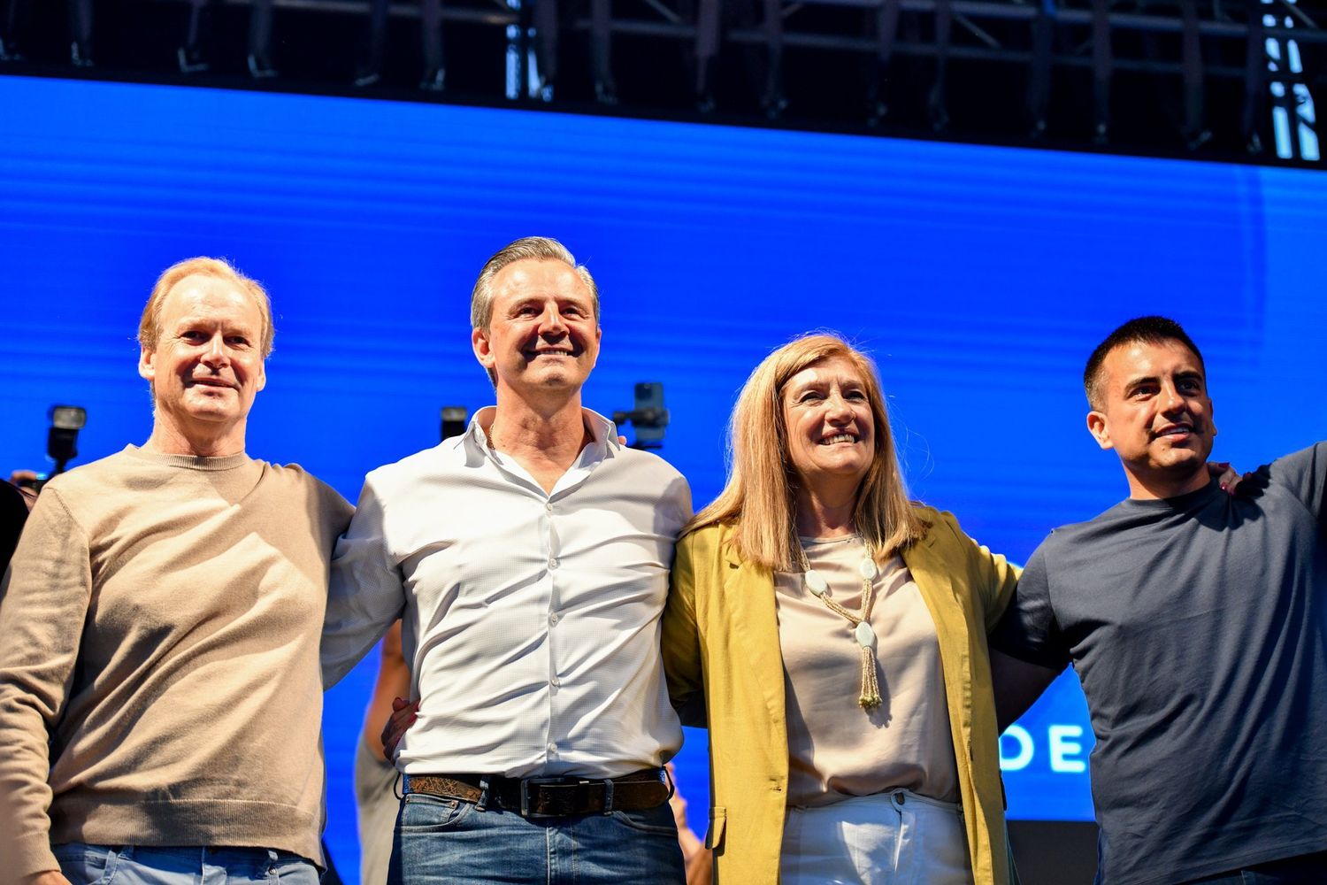 Gustavo Bordet, Adán Bahl, Rosario Romero, David Cáceres