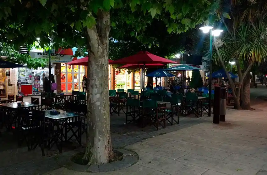 Hicieron una prueba piloto en la Peatonal de Miramar