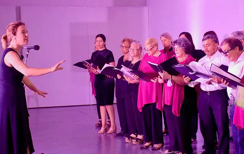 El Día de la Música se celebró con un concierto de coro