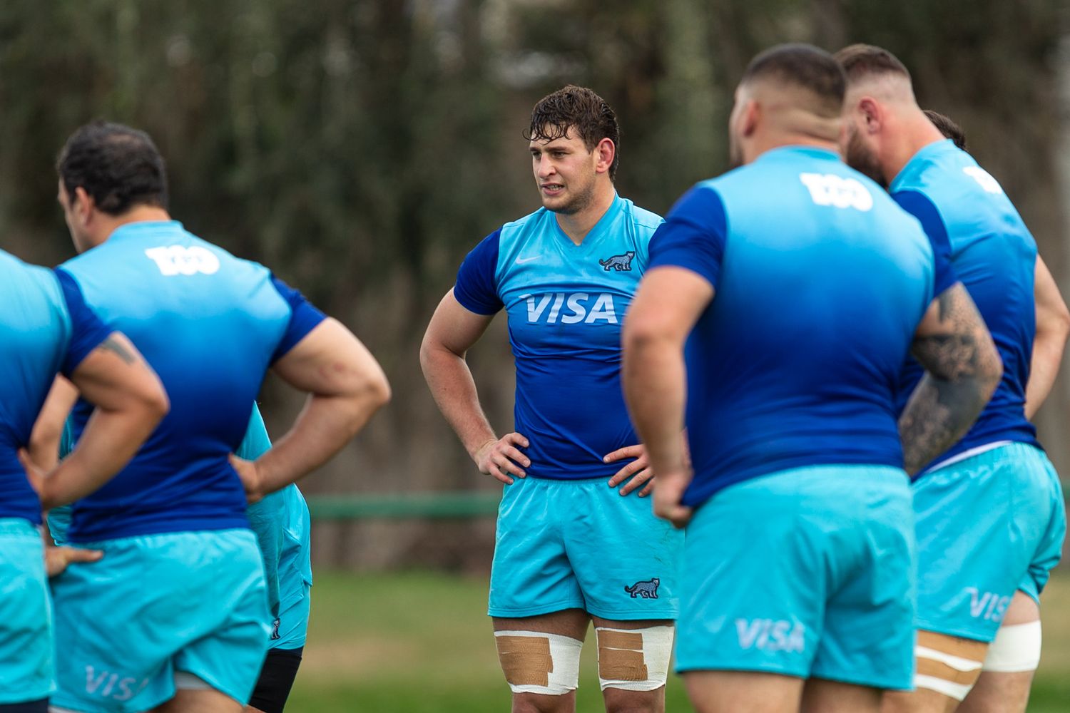 Los Pumas tuvieron su primer ensayo en Christchurch