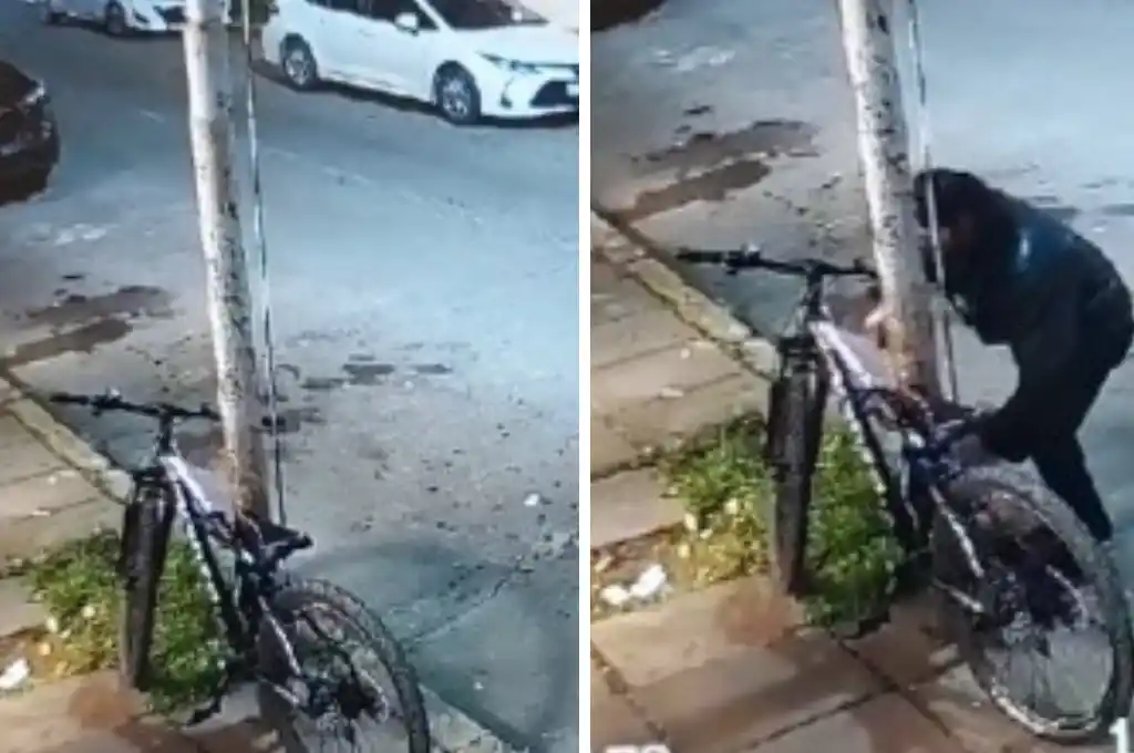 La escena quedó filmada