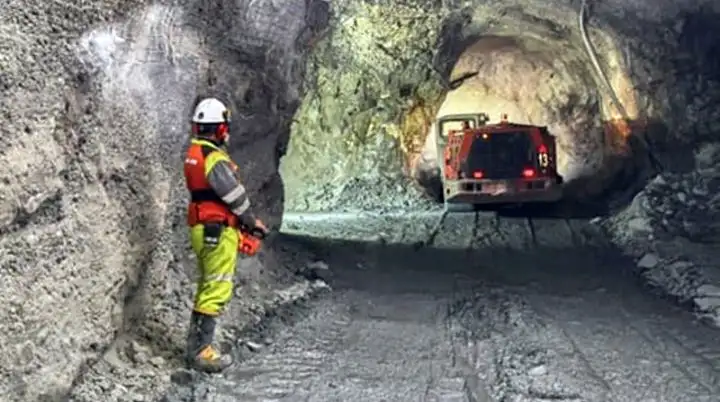 La mina. Del complejo Cerro Negro, en Santa Cruz, donde se produjo la tragedia en abril pasado
