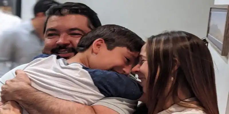 Roberto Marrero agradece a México por permitirle abrazar a su familia