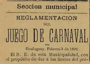 El Carnaval de antaño en nuestras páginas-