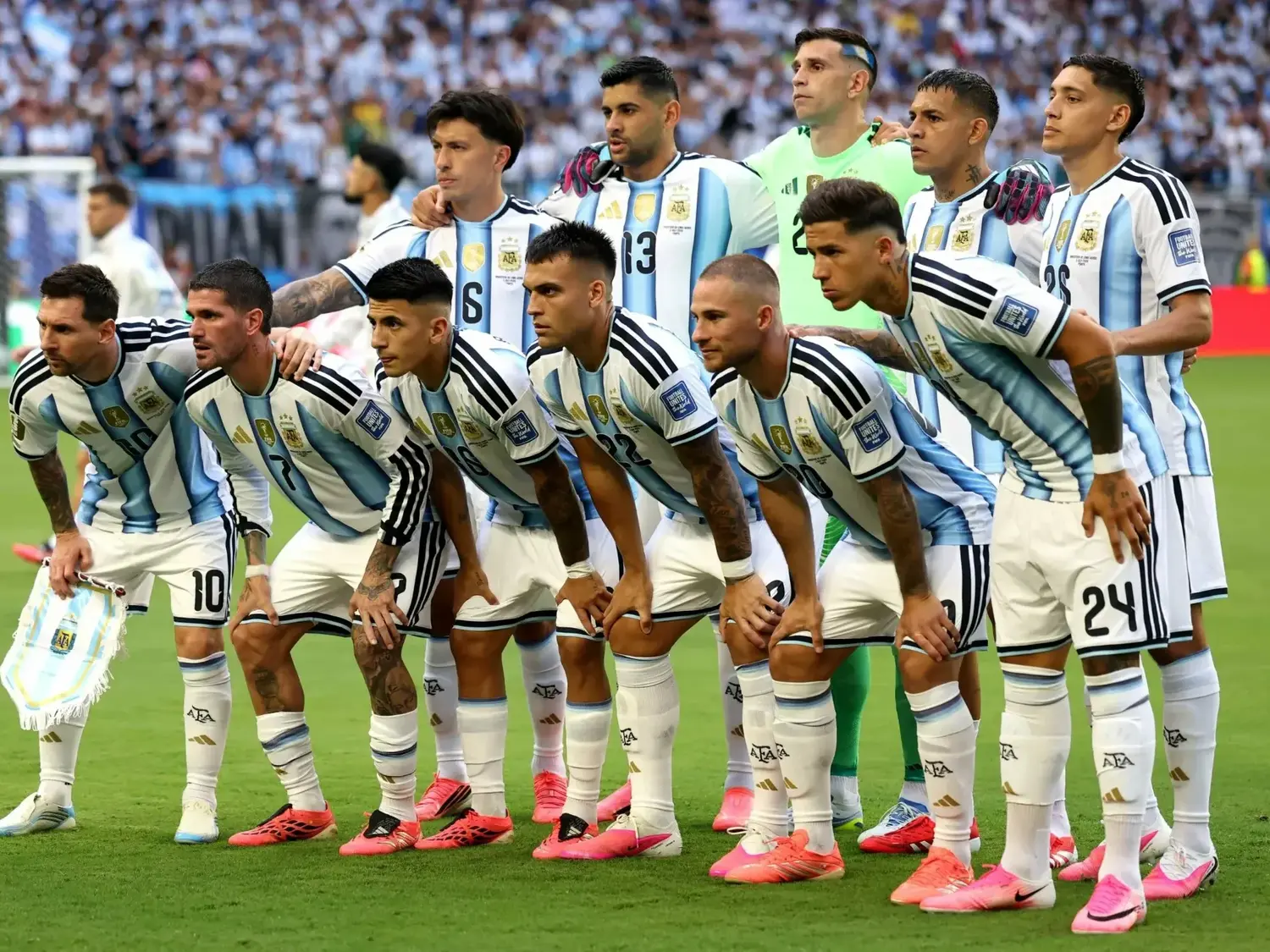 Argentina enfrenta a las 13  a Egipto en Atlanta buscando los cuartos de final del Mundial 2026. Foto: Reuters