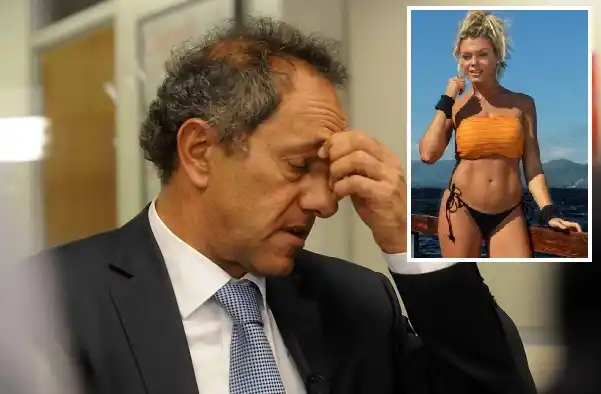 El video de Scioli con una exbailarina de ShowMatch