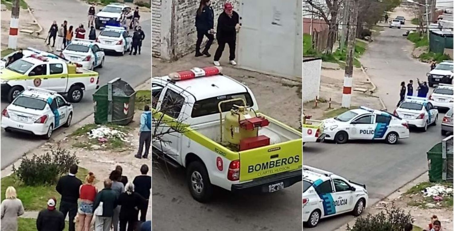 Enfrentamiento entre barras de Berazategui y la policía: tiros y corridas