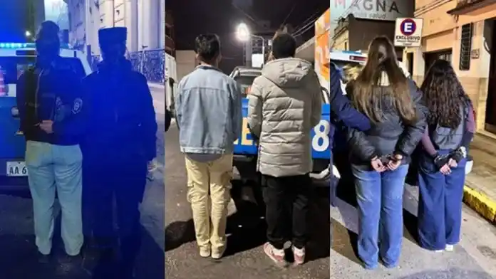 Detuvieron a 5 jóvenes entrerrianos por hacer pintadas en favor de Cristina