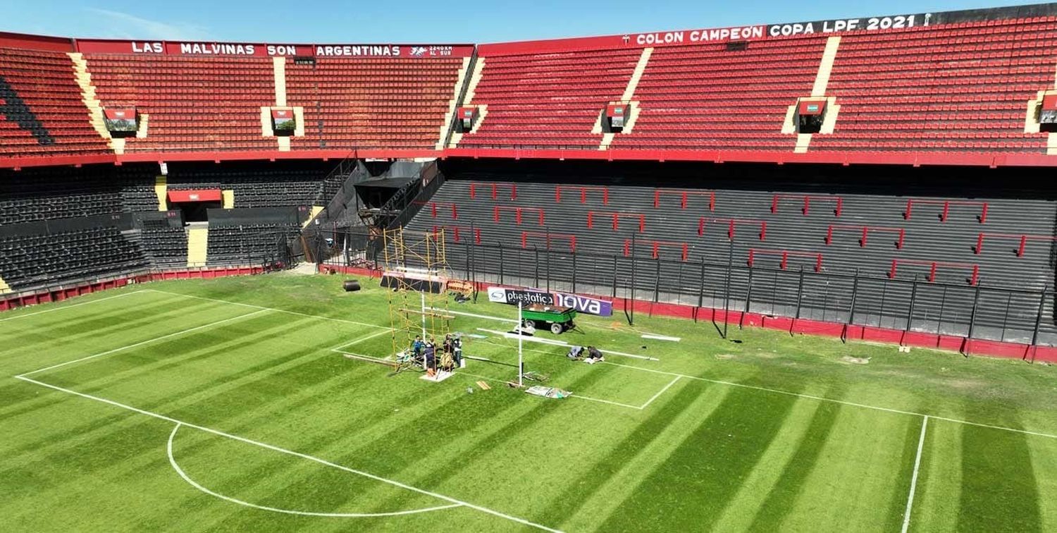 Cada vez falta menos para el juego entre Los Pumas y los Wallabies en la cancha de Colón. Foto: Fernando Nicola