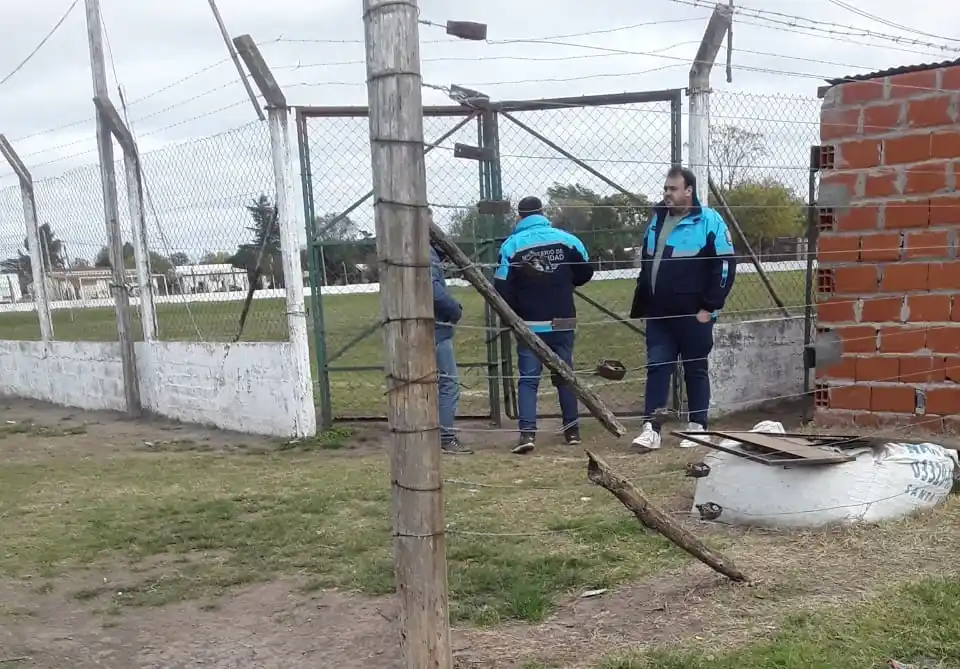 La A.Pre.Vi.De. recorrió canchas de la Liga Sampedrina y solicitó refacciones a los clubes