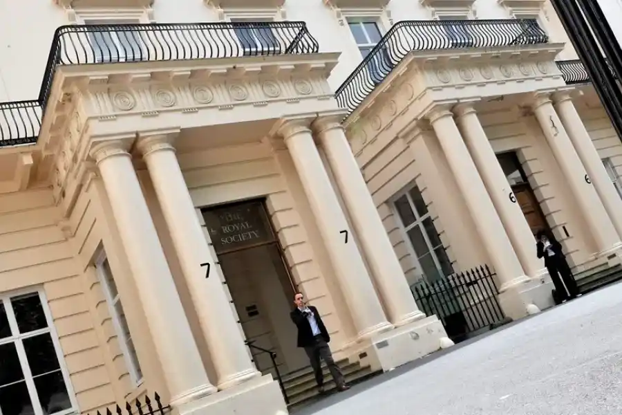 La Royal Society, la sociedad científica más antigua del Reino Unido y una de las más antiguas de Europa. EFE