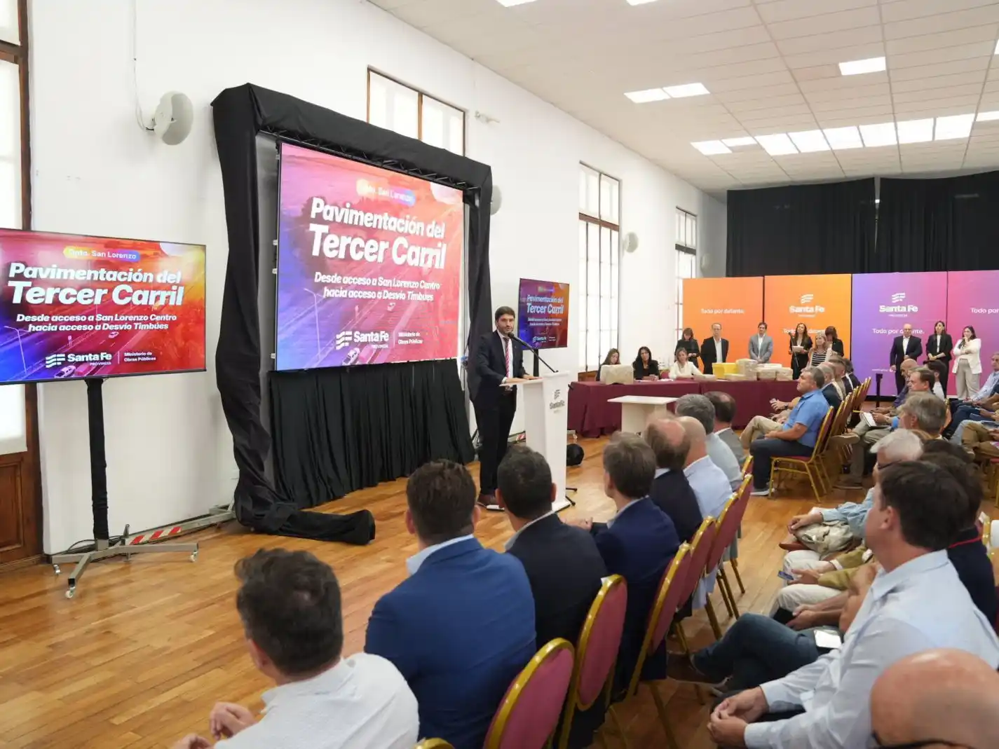 Licitaron el segundo tramo del tercer carril de la autopista Rosario-Santa Fe