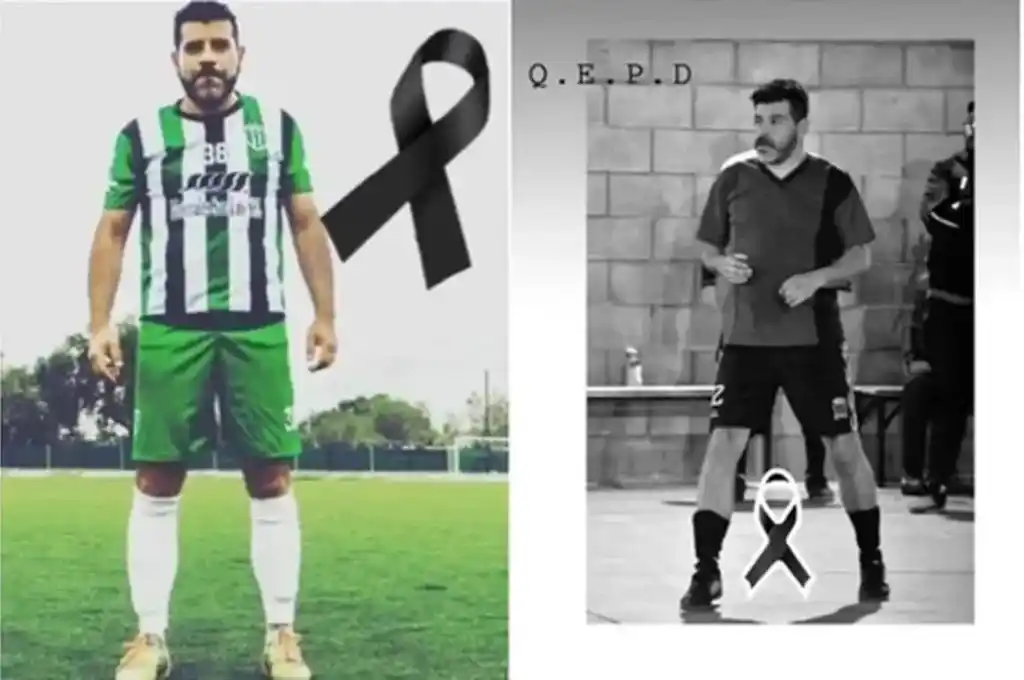 Conmoción en el fútbol: murió el jugador Rubén Cabrera en pleno partido